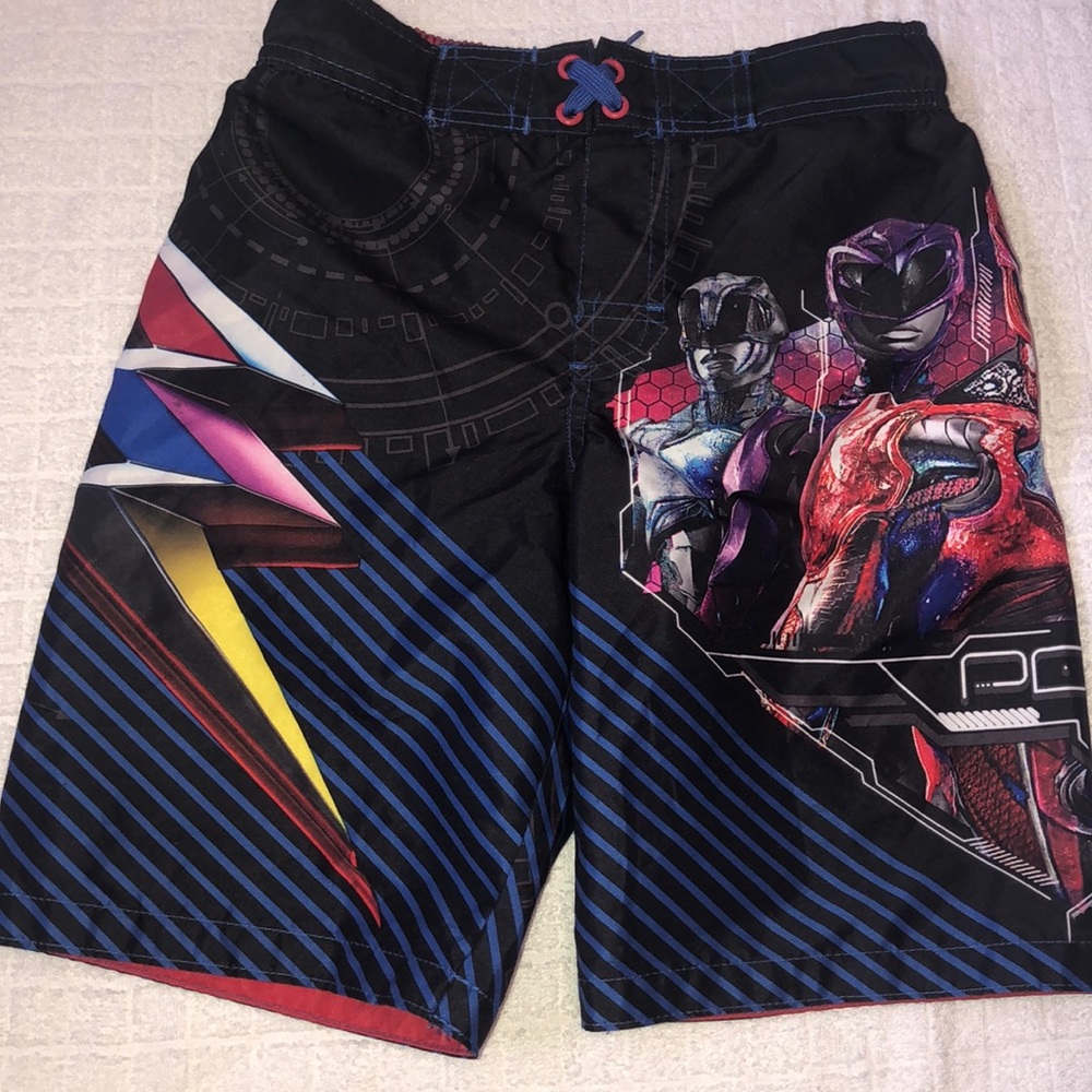 Brand new Power Ranger swim trunks